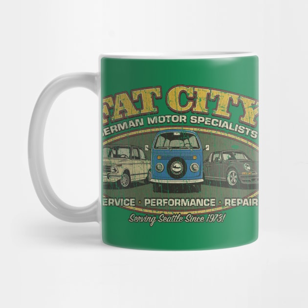 Fat City German Motor Specialists 1973 by JCD666